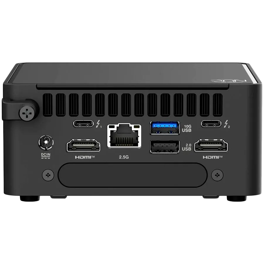 Полуготова система Полуготова система ASUS NUC 15 PRO/RNUC15CRHC500002/Core 5 210H 45W/Intel UHD graphics/no RAM/no Storage/Intel Wi-Fi 7 BE202/USB Total - 7/4 USB Type-A/3 USB Type-C (1x USB3.2 + 2x TB4)/2x HDMI 2.1/Support Displays - 4x 4K/no OS/EU - Image 4