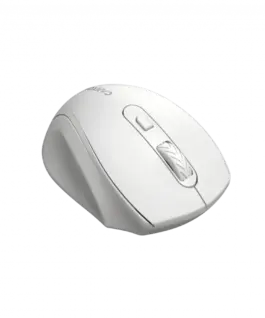 Alternative view of Безжична мишка Canyon 6 buttons wireless 2.4Ghz mouse, MX8650A Sensor, DPI up to 1600,Injection case, 3 M life times left and right switches, 2xAAA battery, ABS material, Size: 105x71x40mm, Weight: 59g, white