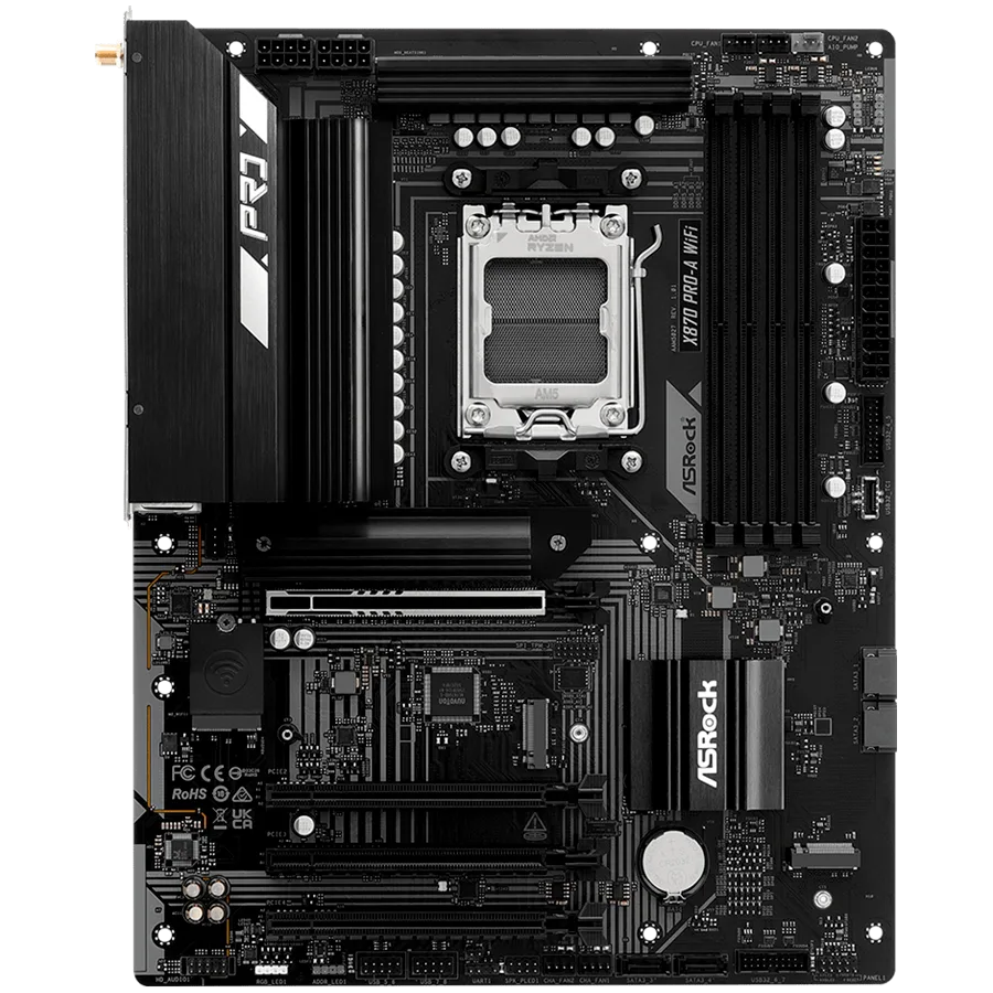 Дънна платка ASROCK X870 Pro-A WiFi ATX AM5 DDR5