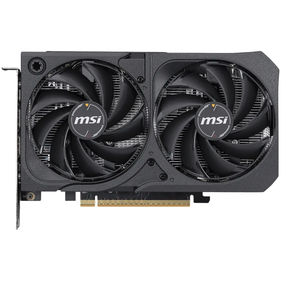 Видео карта MSI Video Card NVIDIA GeForce RTX 5050 8G SHADOW 2X OC, 8GB GDDR6, 128-bit, 2602 MHz Boost, 2560 CUDA Cores, PCIe 5.0 (x8), 3x DP 2.1b, HDMI 2.1b, RAY TRACING, Dual Fan, 130W TDP, 8-pin PCIe Power, G-SYNC, 2-Slot, 3Y - Image 2