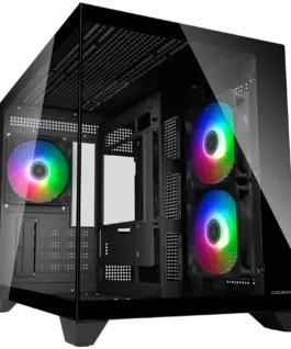 Кутия за компютър COUGAR FV150 Mini RGB PC Case Mid tower Black