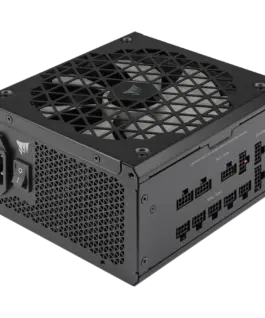 Alternative view of Захранване за компютър CORSAIR RM850x SHIFT, 850 Watt, ATX 3.1, PCIe 5.1, Cybenetics GOLD Certified, Fully modular