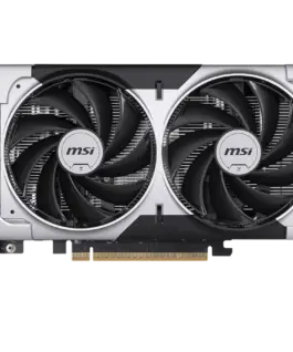 Alternative view of Видео карта MSI Video Card NVIDIA GeForce RTX 5050 8G VENTUS 2X OC, 8GB GDDR6, 128-bit, 2602 MHz Boost, 2560 CUDA Cores, PCIe 5.0 (x8), 3x DP 2.1b, HDMI 2.1b, RAY TRACING, Dual Fan, 130W TDP, 8-pin PCIe Power, G-SYNC, 2-Slot, 3Y