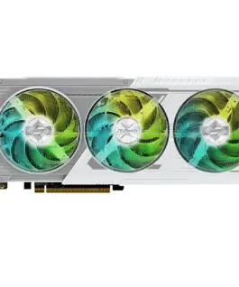 Alternative view of Видео карта ASROCK Video Card AMD Radeon RX 9060 XT Steel Legend OC 16GB GDDR6 128-bit HDMI 2x DP