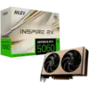 Видео карта MSI Video Card NVIDIA GeForce RTX 5060 8G INSPIRE 2X OC 8GB GDDR7 128-bit 2535 MHz Boost 3840 CUDA Cores PCI