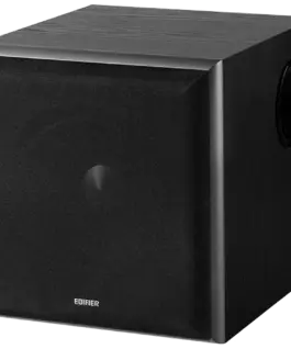 Alternative view of Тонколона Edifier T5 Powered Subwoofer, 8" front-firing long-throw woofer, 70W RMS, low frequencies down to 38Hz, MDF cabinet with wood grain vinyl