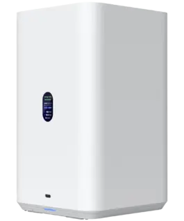 Мрежов сторидж Ubiquiti UniFi UNAS-2-W-EU Network Attached Storage with (2) 3.5inch HDD bays 2.5 GbE networking USB-C co