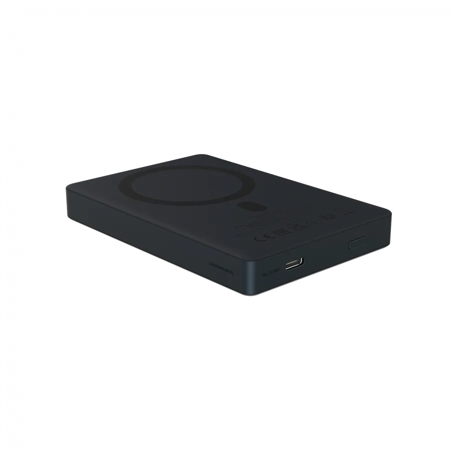 Външна батерия CANYON magnetic power bank OnPower 511 PD20W 10000mAh Aluminium Interstellar Black - Image 2