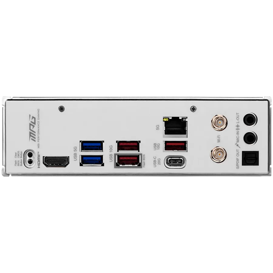 Дънна платка MSI MPG B850I EDGE TI WIFI, mITX, Socket AM5, Dual Channel DDR5 10000+MHz (OC), 1x PCIe x16 slot, 2x M.2 slot, 1x HDMI, 3x USB 3.2 Gen 2, 2x USB 3.2 Gen 1, 1x USB 3.2 Gen2x2 Type C, 7.1 HD Audio, 5Gbps LAN, WIFI, BT, 3Y - Image 4
