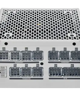 Alternative view of Захранване за компютър Super Flower Leadex III Gold 850W ATX 3.1 80 Plus Gold, Fully Modular, Flat White Cables, 140mm Fan, White, 7 Year Warranty