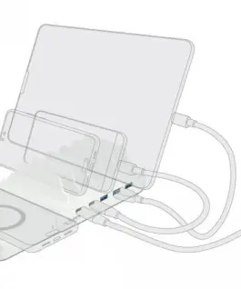 USB и безжично зарядно Delock
