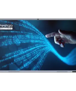 Широкоформатен дисплейPRESTIGIO SOLUTIONS Multiboard 65 Light+ Gen 2 Android 13 Google EDLA AI Camera