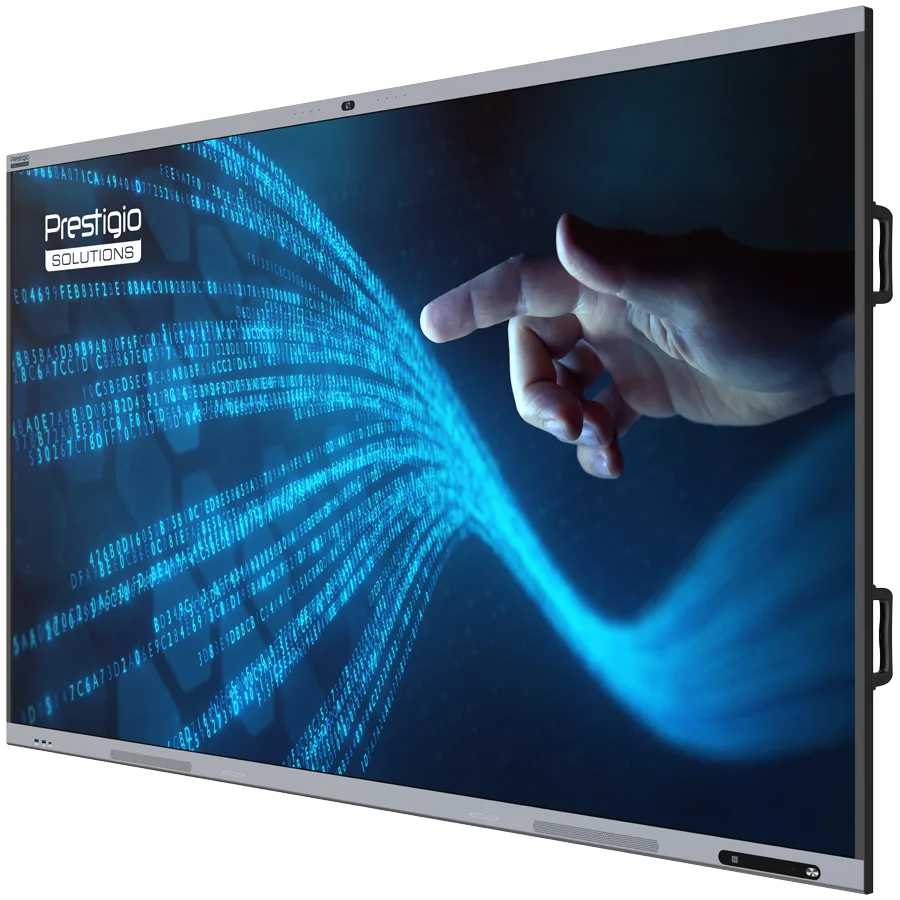 Широкоформатен дисплейPRESTIGIO SOLUTIONS Multiboard 75 Light+ Gen 2, Android 13, Google EDLA, AI Camera, 16/128GB - Image 2