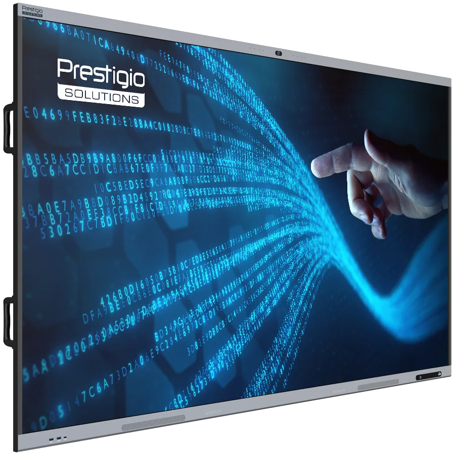 Широкоформатен дисплейPRESTIGIO SOLUTIONS Multiboard 75 Light+ Gen 2, Android 13, Google EDLA, AI Camera, 16/128GB - Image 3