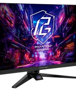 Alternative view of Монитор Asrock Gaming Monitor, 27" FHD(1920x1080) IPS, 180 Hz, 123 sRGB, 1100:1, 450 cd/m, 178/178, 1ms (MPRT), Flicker-free, 2x 2W Speakers, 2x HDMI 2.0, 1x DP 1.2, 1x Audio Jack (3.5mm), 3Y