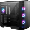 Кутия за компютър MSI MAG PANO 100R PZ Mid-Tower ATX/M-ATX/ITX 2x USB 3.2 1x USB Type-C 20Gbps 1x Audio/Mic LED Button 3