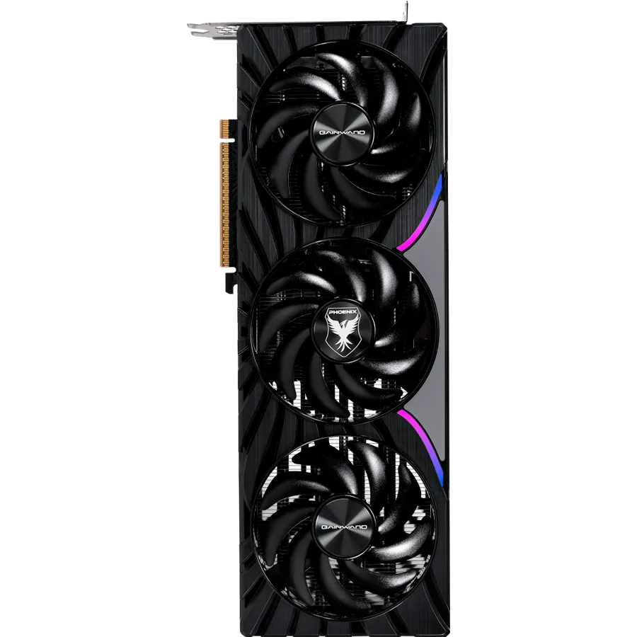 Видео карта Gainward GeForce RTX 5070Ti Phoenix-S 16GB GDDR7, 256 bit, 1x HDMI 2.1b, 3x DP 2.1a, 3 Fan, 1x 16pin pwr connector, 750W, 331.9 x 127.1 x 60 mm, NE7507T019T2-GB2031K - Image 4