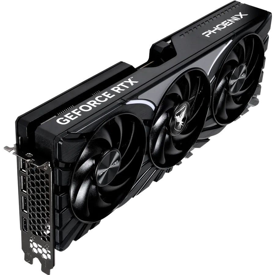 Видео карта Gainward GeForce RTX 5070Ti Phoenix-S 16GB GDDR7, 256 bit, 1x HDMI 2.1b, 3x DP 2.1a, 3 Fan, 1x 16pin pwr connector, 750W, 331.9 x 127.1 x 60 mm, NE7507T019T2-GB2031K - Image 5
