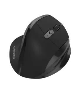 Alternative view of Безжична мишка CANYON mouse OnClick 17 Ergonomic 6 buttons 1600DPI Wireless Black