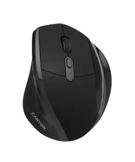 Безжична мишка CANYON mouse OnClick 17 Ergonomic 6 buttons 1600DPI Wireless Black