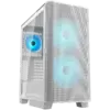 Кутия за компютър COUGAR AIRFACE FLO RGB PC Case Mid Tower White