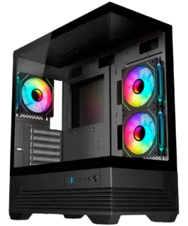 Кутия за компютър Chassis V-GAMING DARK REAPER VG-DR3F USB3.0 USB2.0 Type C without PSU