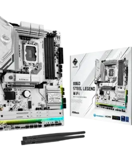 Дънна платка ASROCK B860 Steel Legend WiFi ATX LGA1851 DDR5
