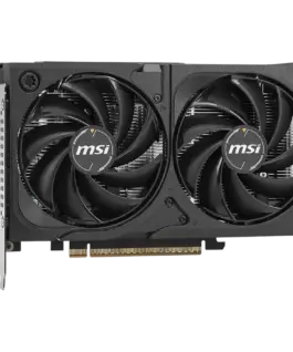 Alternative view of Видео карта MSI Video Card NVIDIA GeForce RTX 5060 8G SHADOW 2X OC MAX, 8GB GDDR7, 128-bit, 2535 MHz Boost, 3840 CUDA Cores, PCIe 5.0 (x8), 3x DP 2.1b, HDMI 2.1b, RAY TRACING, Metal Backplate, Dual Fan, 145W TDP, 8-pin PCIe Power, G-SYNC, 2-Slot, 3Y