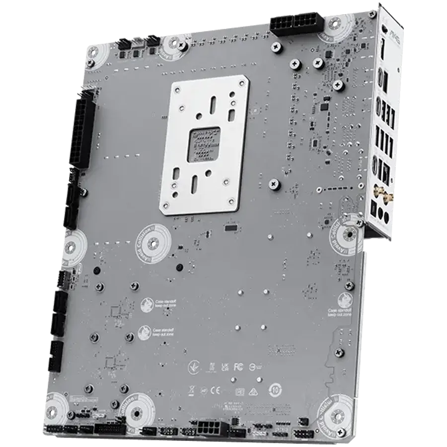 Дънна платка MSI MAG X870E TOMAHAWK MAX WIFI PZ, ATX, Socket AM5, 4x DDR5 Dual Channel DDR5 up to 8400(OC)MHz, 3x PCIe 3.0 x16 slot, 4x M.2 slot, 4x USB 2.0, 3x USB 5Gbps, 2x USB 10Gbps, 1x 10Gbps Type-C, 2x 40Gbps Type-C, HDMI, 7.1 Audio 5G LAN, WiF - Image 3