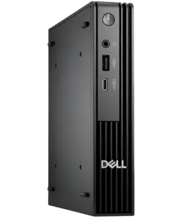 Настолен компютър Dell Pro Micro (QCM1250) Intel Core i3-14100T(4C 8T 12MB up to 4.4GHz) 8GB(1x8GB) DDR5 512GB M.2 SSD I