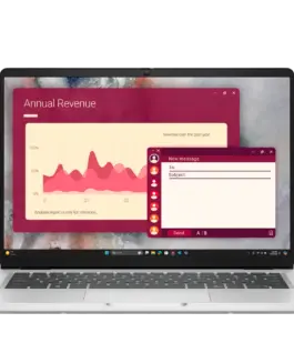 Лаптоп Dell Pro 14 (PC14250) Intel Core Ultra 5 225U(12C 14T 12MB up to 4.8GHz) 14.0" FHD+(1920x1200) Non-Touch 16GB(1x1