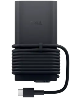 Зарядно устройство за лаптоп Dell 100W USB-C GaN Slim AC Adapter with Power Cord - United