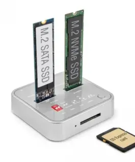 Докинг станция Delock 1 x M.2 NVMe SSD