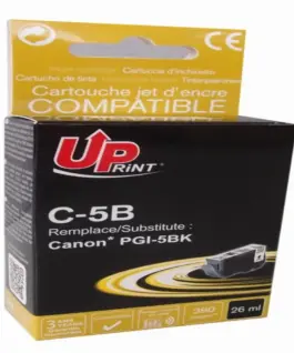 Мастилница UPRINT PGI-5 CANON С чип Черен