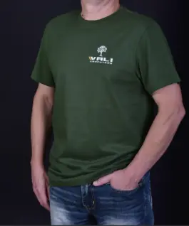 Тениска VALI COMPUTERS Unisex размер M Зелена