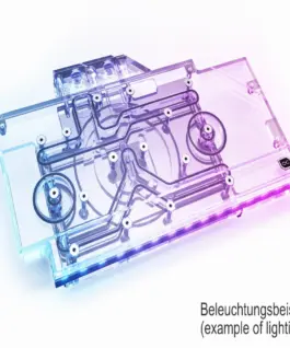 Alternative view of Воден блок за видео карта Alphacool Eisblock Aurora Acryl GPX-N RTX 3090/3080 ROG Strix with Backplate