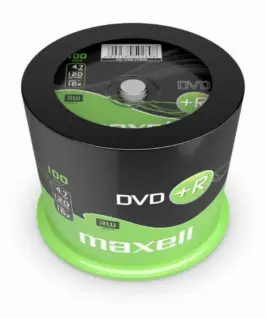 DVD+R MAXELL 47 GB 16x 100 бр. CAKE BOX
