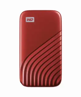 Външен SSD диск WD My Passport 1TB USB 3.2 Gen 2 Type-C Червен