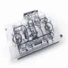 Воден блок за видео карта Alphacool Eisblock Aurora Acryl GPX-N RTX 3070 TUF/DUAL with