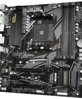 Alternative view of Дънна платка GIGABYTE B550M DS3H, Socket AM4, 4 x DDR4