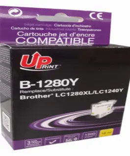 Мастилница UPRINT LC1280XL/1240 BROTHER Yellow
