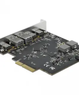 Alternative view of Контролер Delock PCI Express Card x4 -> 3 x USB-C + 2x USB-A 10Gbps