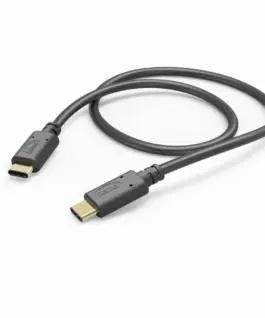 HAMA Кабел USB-C мъжко - USB-C мъжко 1.0 м 480 MBit/s Черен