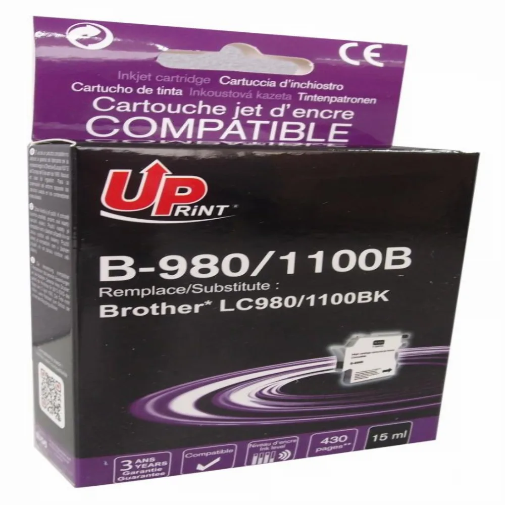 Мастилница UPRINT LC980/1100 BROTHER Черен