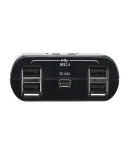 Alternative view of Превключвател ATEN US224, 2 компютъра към 4 USB периферни устройства