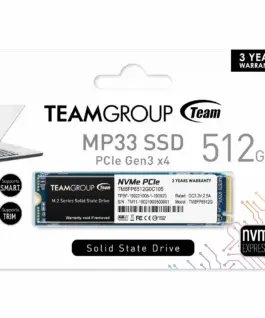Alternative view of SSD диск Team Group MP33, M.2 2280 512GB PCI-e 3.0 x4 NVMe