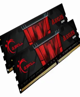 Alternative view of Памет за компютър G.SKILL Aegis 32GB(2x16GB) DDR4 PC4-21333 2666MHz F4-2666C19D-32GIS