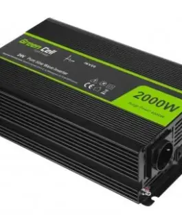 Инвертор GREEN CELL 24V/2000W  чиста синусоида