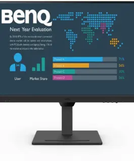 Монитор BenQ BL2790QT 27 inch IPS QHD DisplayPort HDMI USB-C Черен