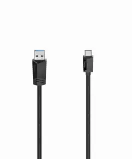 Кабел HAMA USB 3.2 Gen 2 USB-C мъжко - USB-A мъжко 1 м 10 Gbit/s.3А